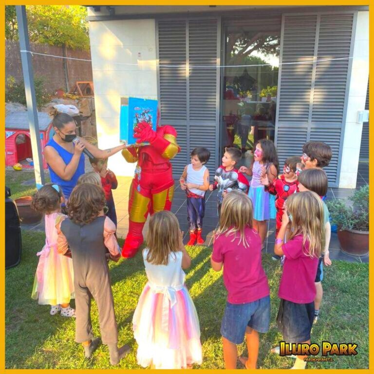 fiestas infantiles a domicilio | Iluropark